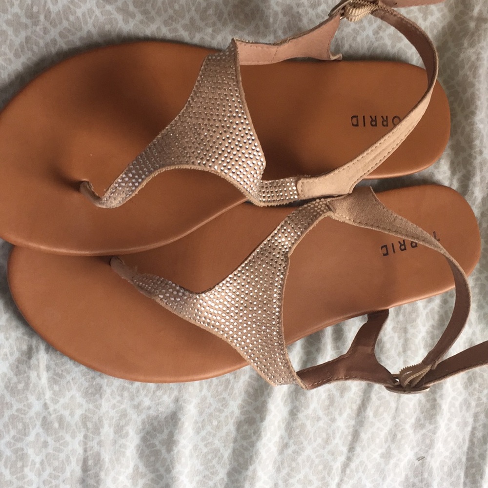 Torrid 9 Wide Strappy Sandal